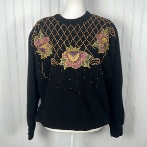 Vintage Eminent beaded sweater